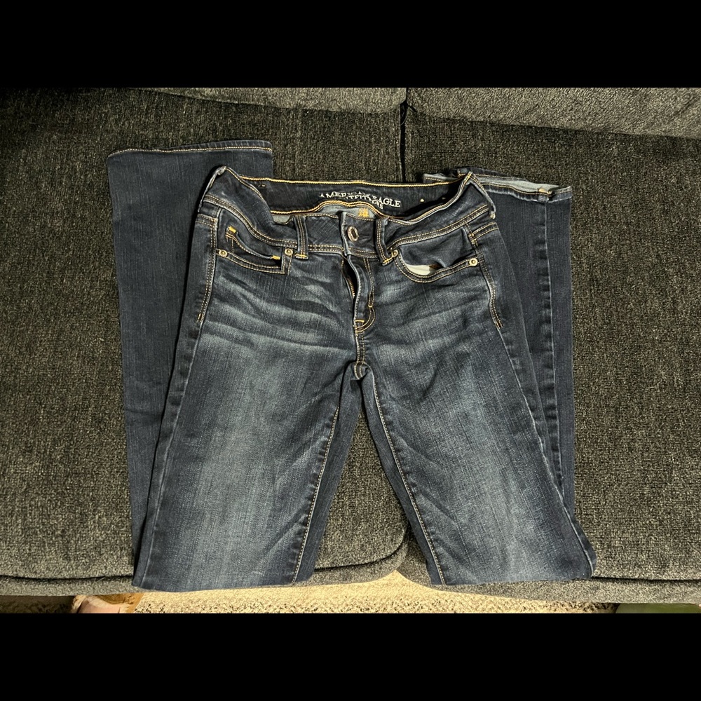 EUC AEO bootcut jeans, 0